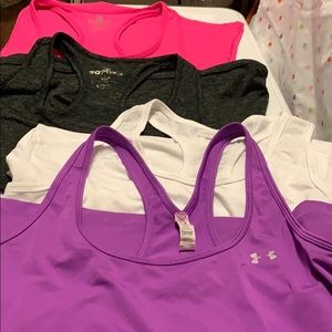 Work out tops Under armour 90 degree by reflex